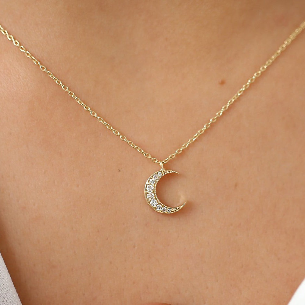 Moon Shape Necklace